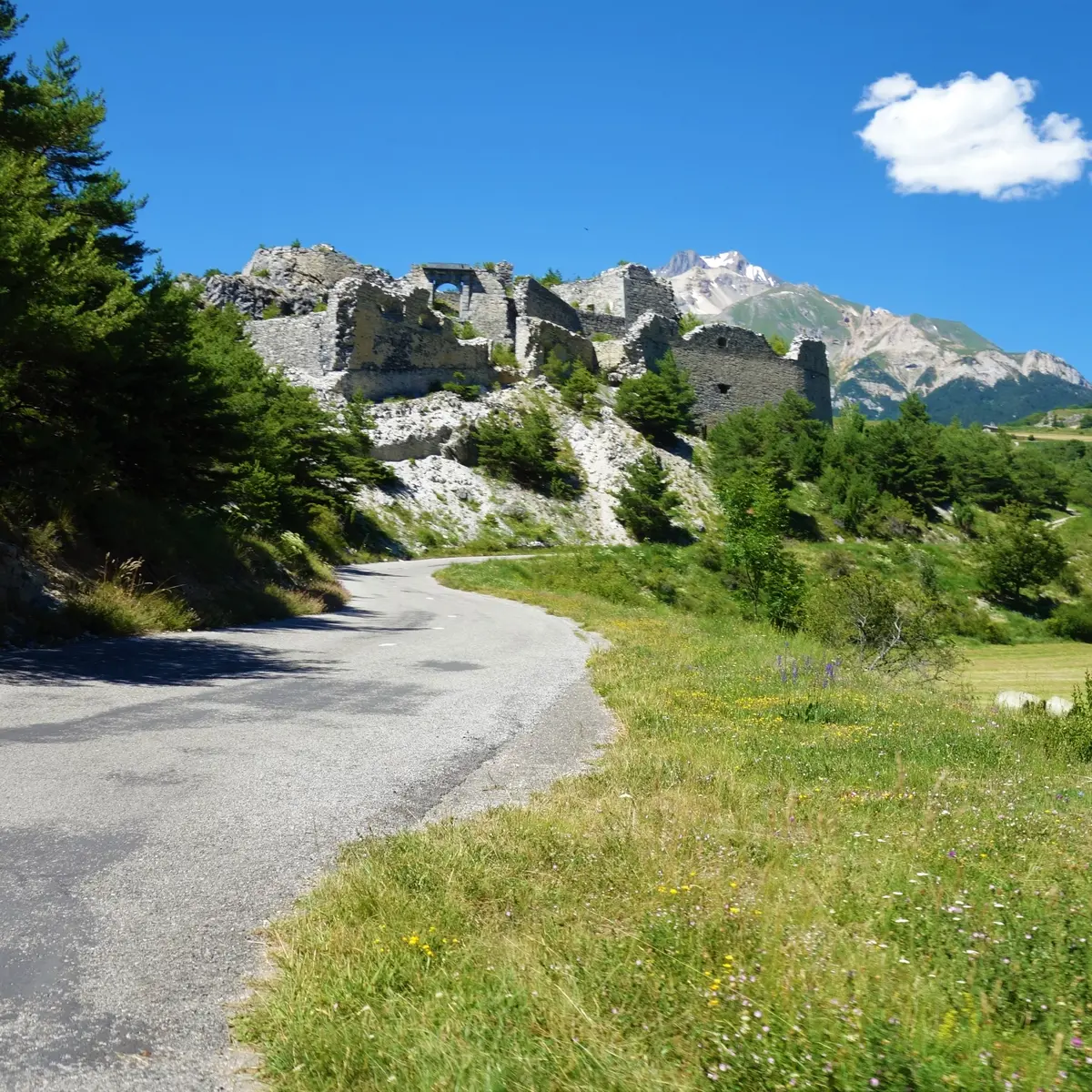 vers Aussois et le fort de l'Esseillon