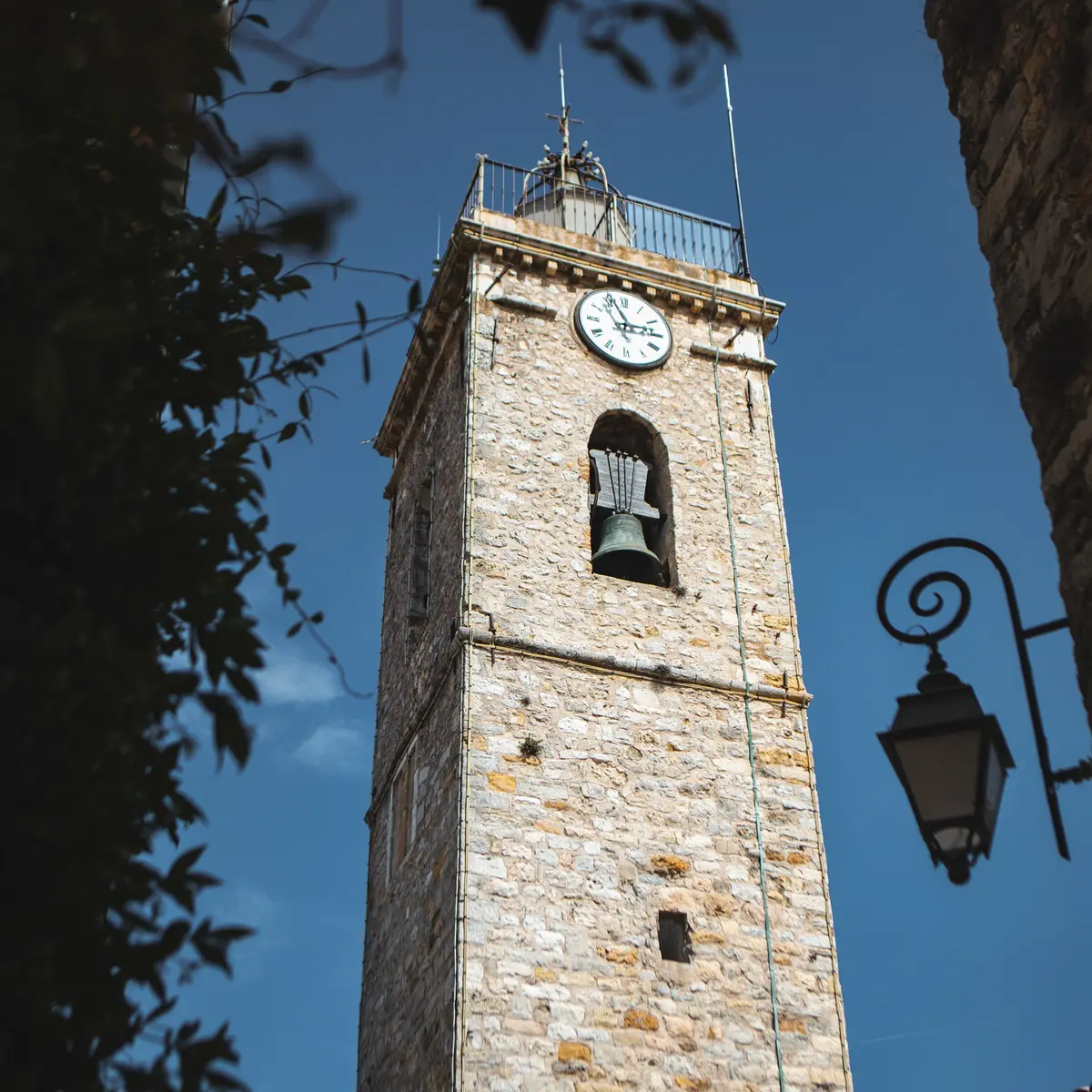 Clocher Eglise Saint-Jacques le Majeur - Mougins village