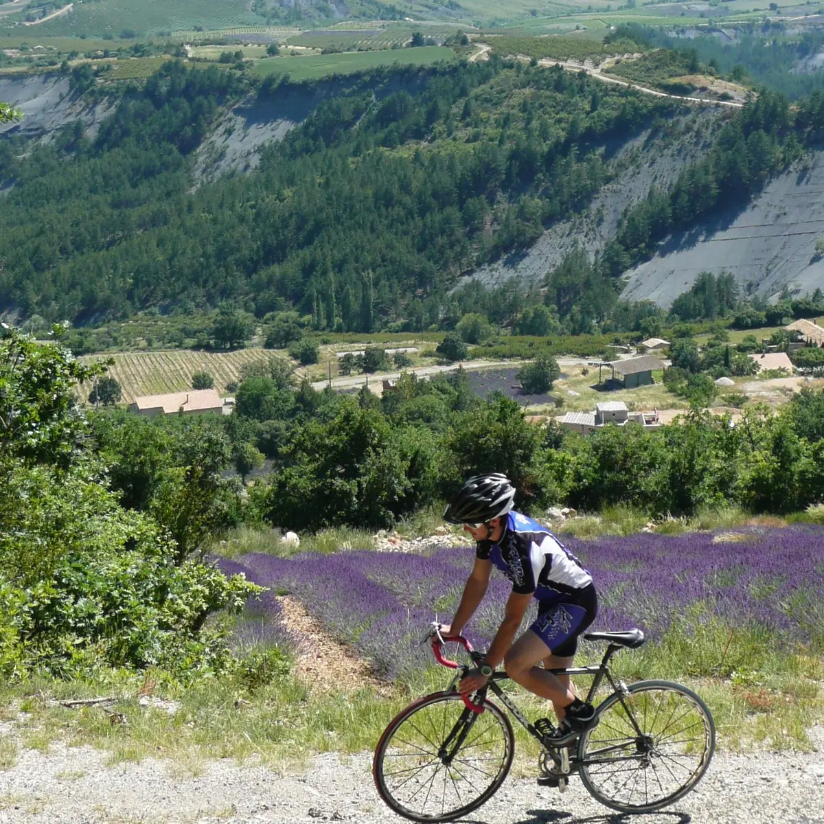 Col de Soubeyrand depuis St Sauveur Gouvernet