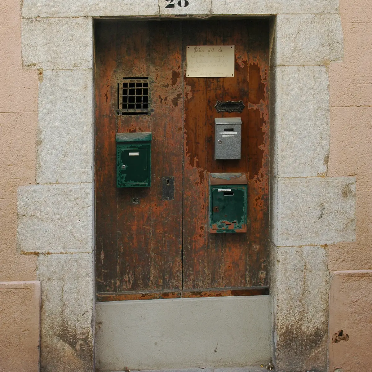Porte ancienne/Le Beausset
