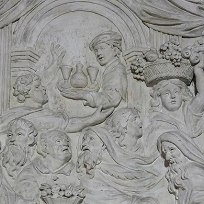 Détail Retable baroque