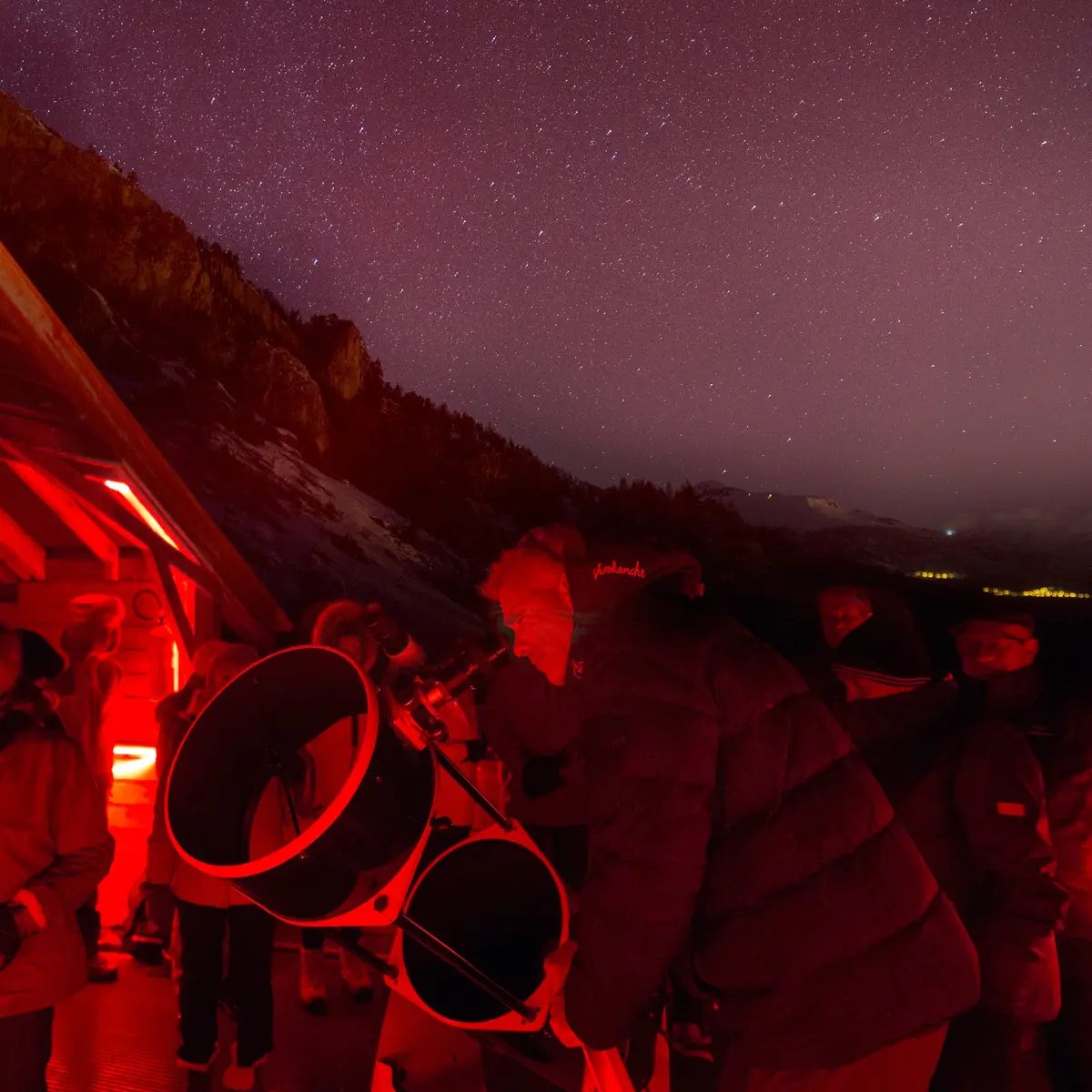 Le Pas du loup - soirée astro hiver