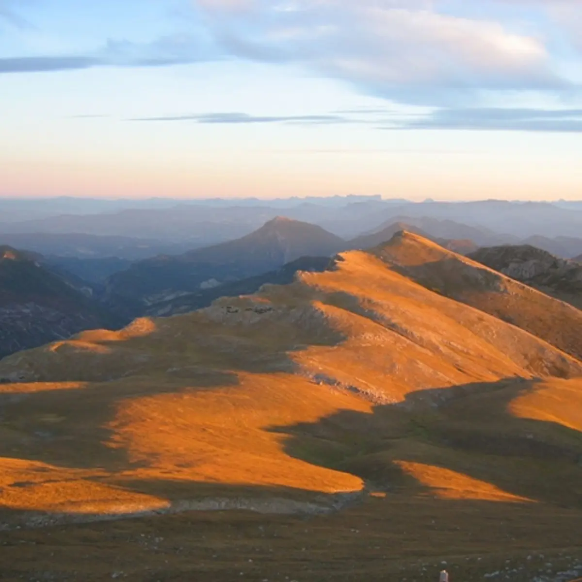 Lever de soleil sur le Mont Chiran