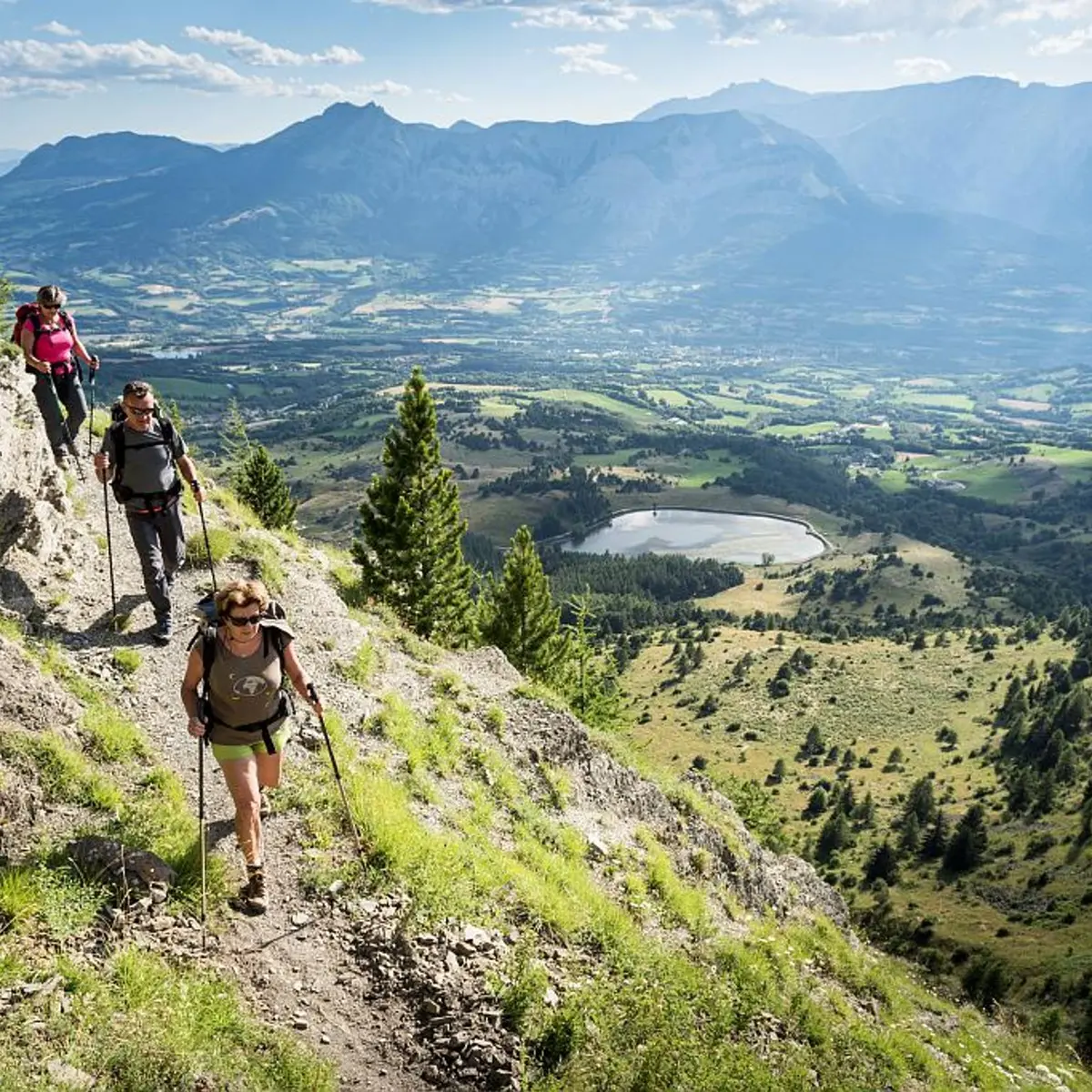Balcons au dessus du bocage champsaurin