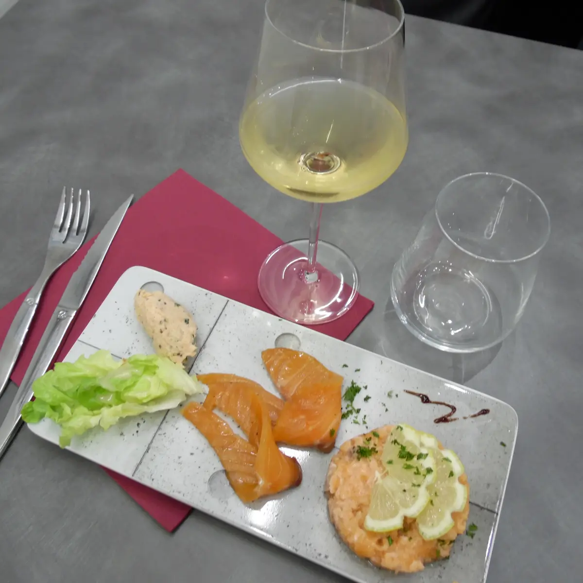 Déclinaison autour du saumon