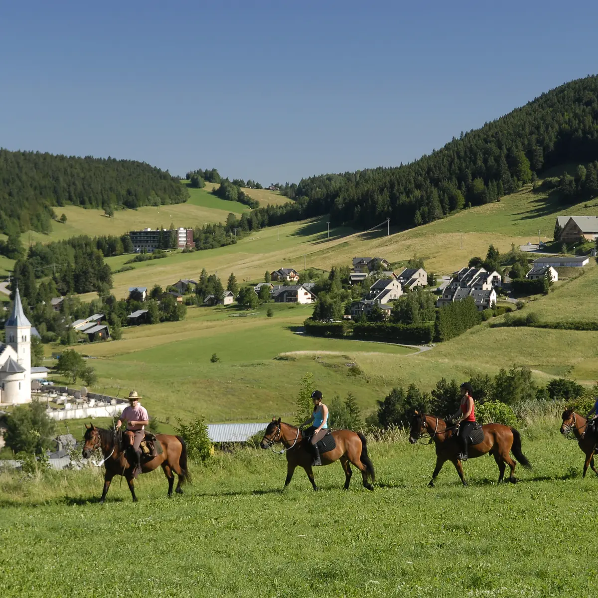Balade à cheval