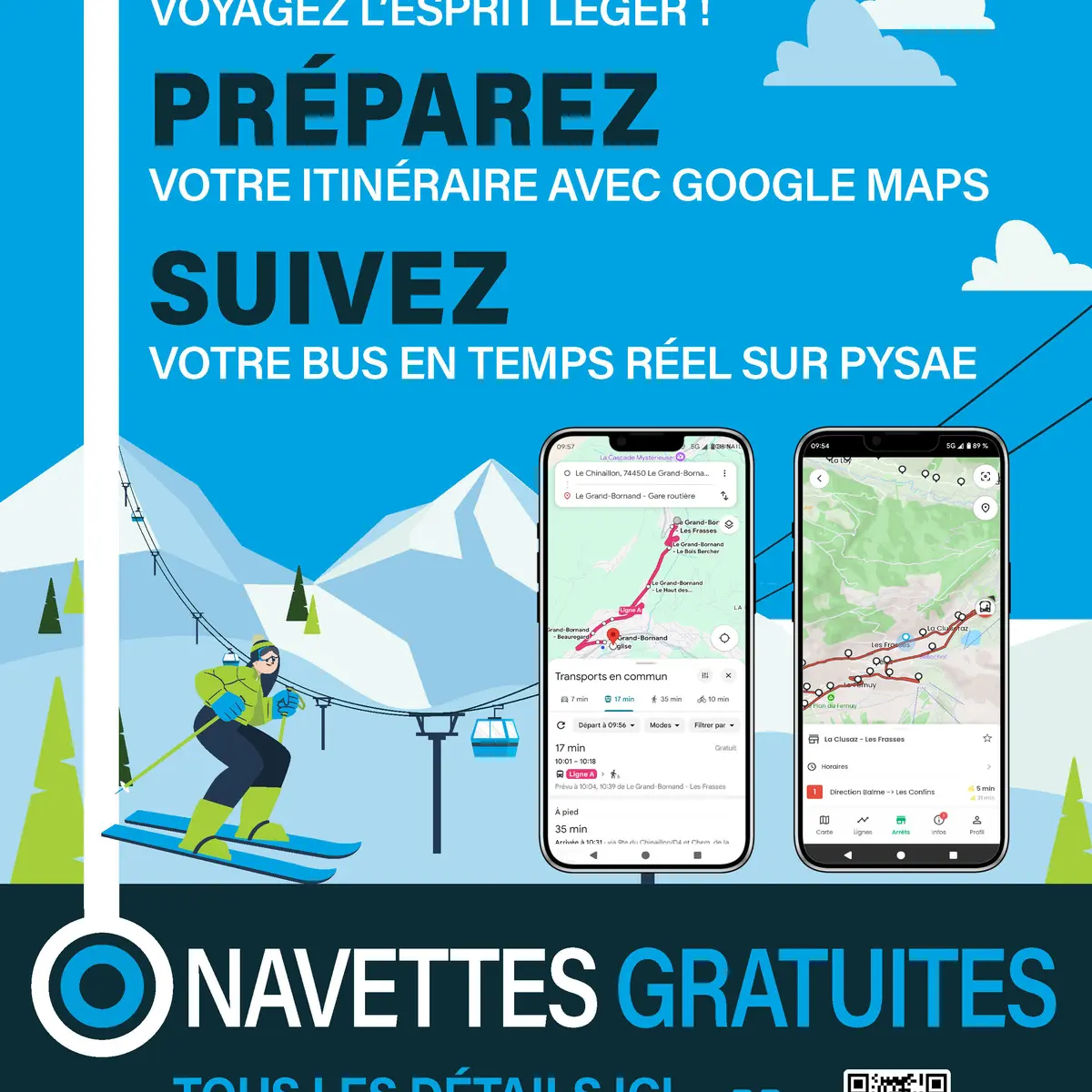 Préparez votre itinéraire en bus