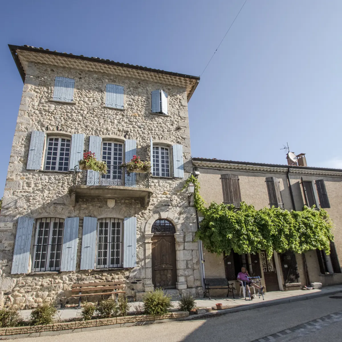 L'ancien Château des Hugues (actuelle Mairie)