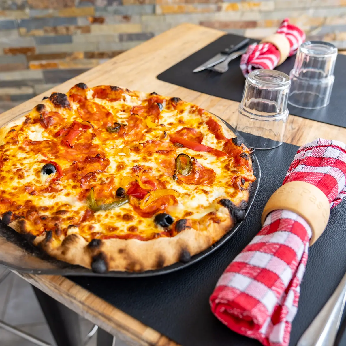 plat pizza Chez Pascal