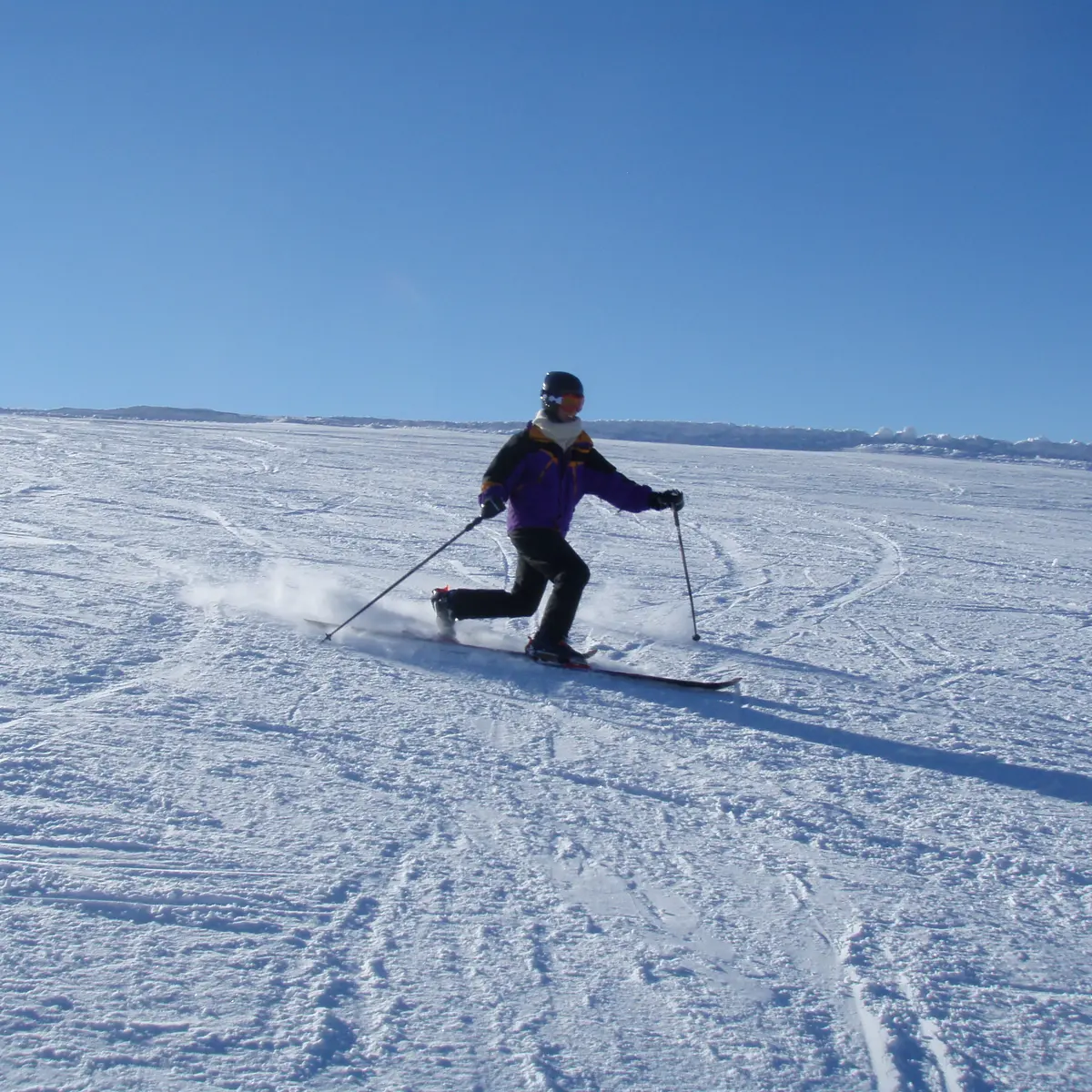 Télémark au Grand-Puy