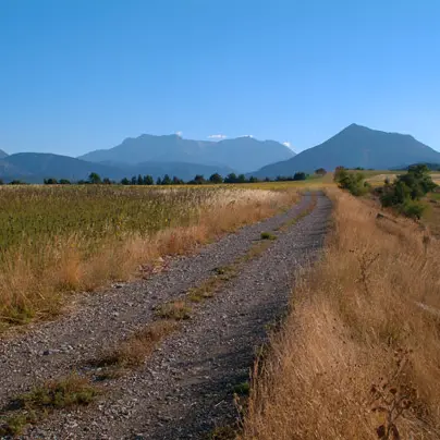 Paysage de la Bâtie Montsaléon
