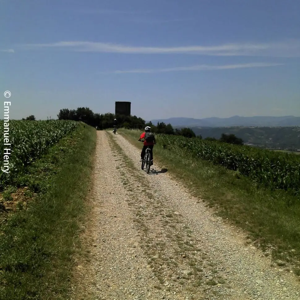 Autour de la tour d'Albon