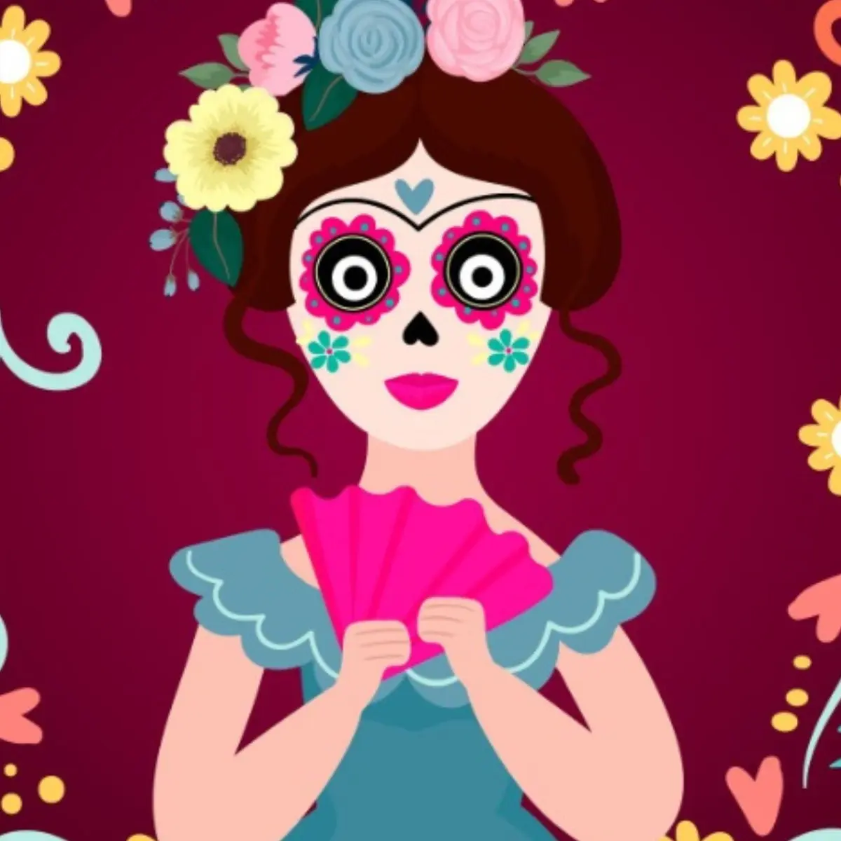 Atelier créatif : portraits façon frida k._Sainte-Maxime