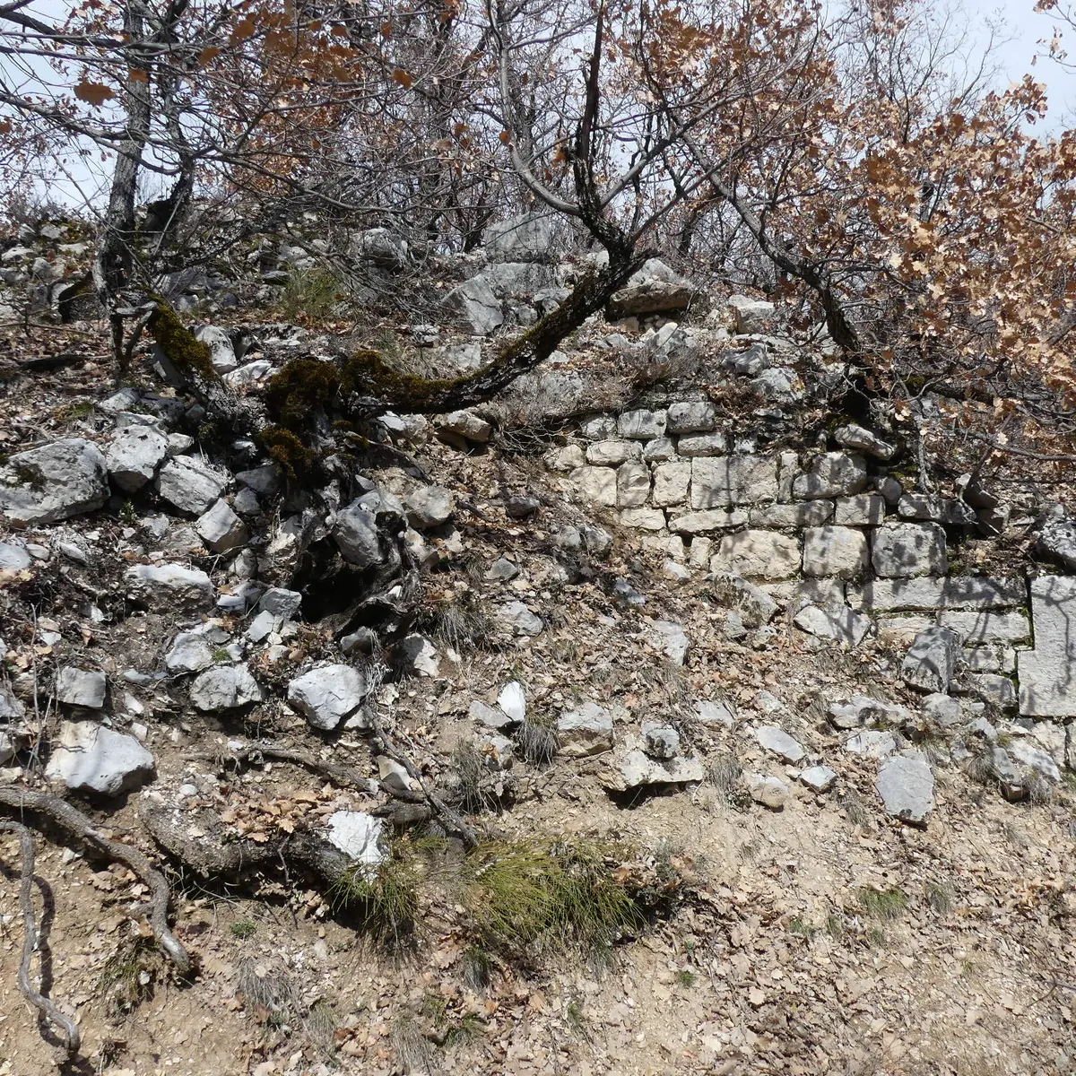 Site de l'abbaye de Clarescombes. Bâtiment du bas