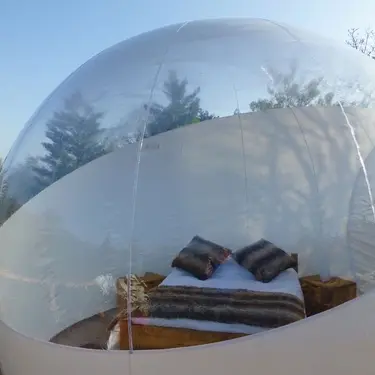 hébergement insolite dans une bulle