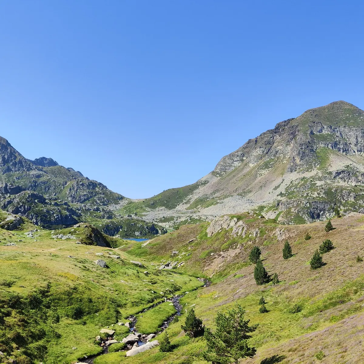 Vue sur le Pic de Fontargente