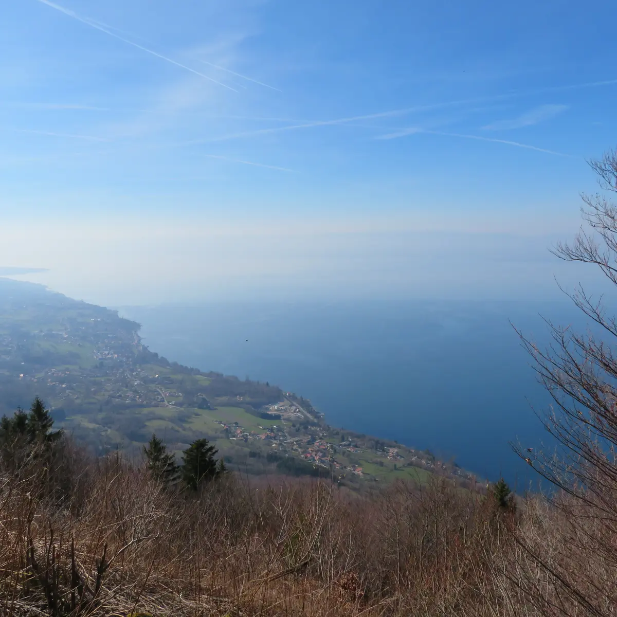 Vue depuis le panorama du Hucel