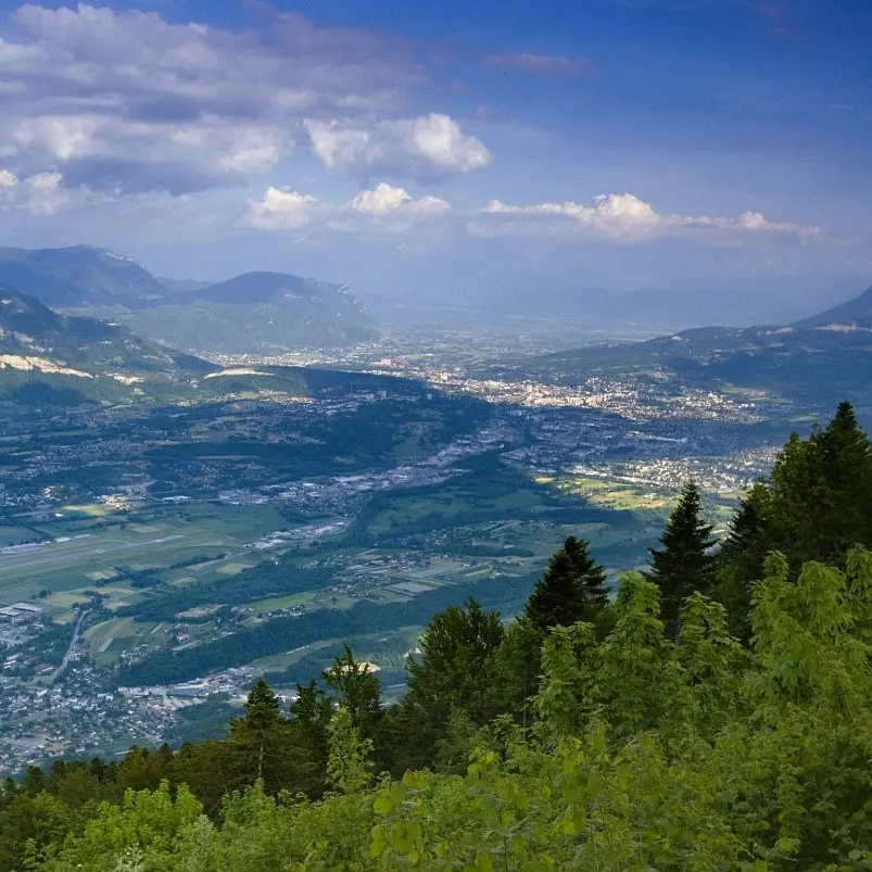 Bassin chambérien depuis l’Épine