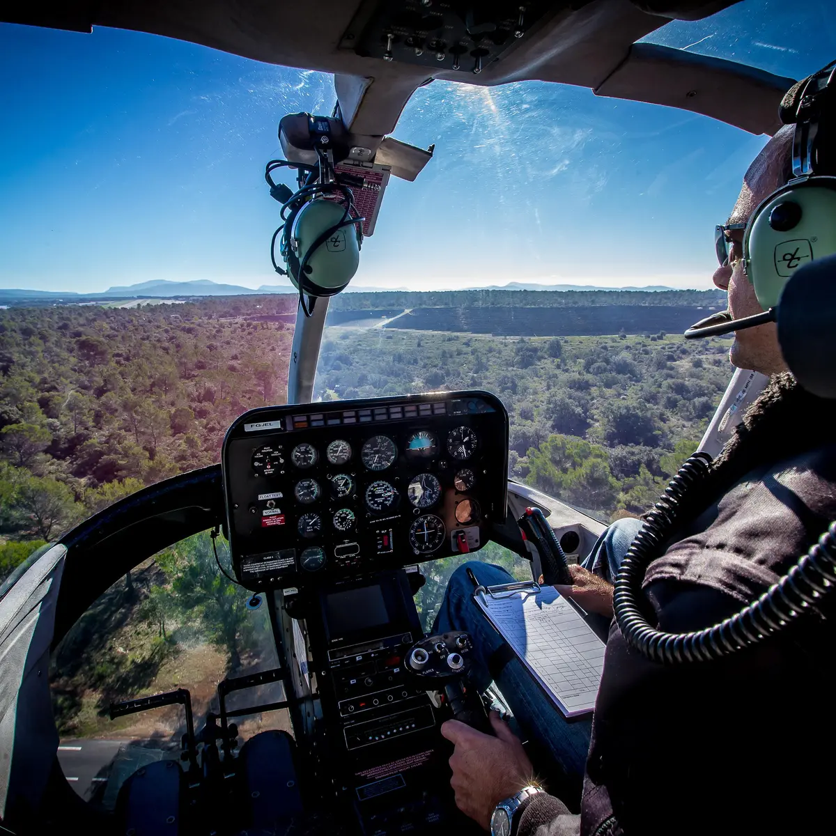 Bell 206 intérieur