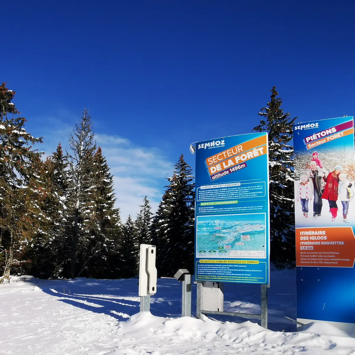 Le Semnoz : domaine nordique