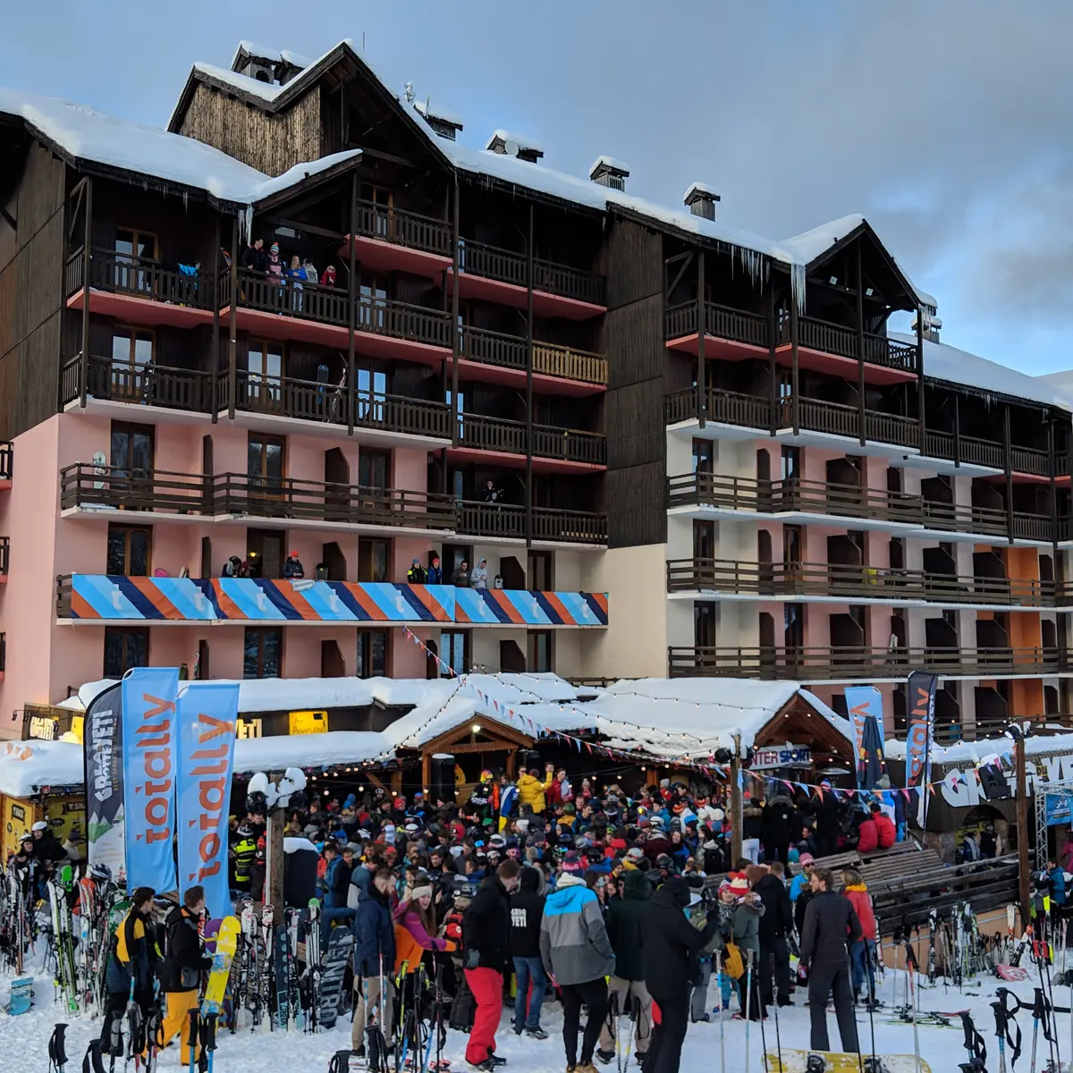 vue extérieur hiver