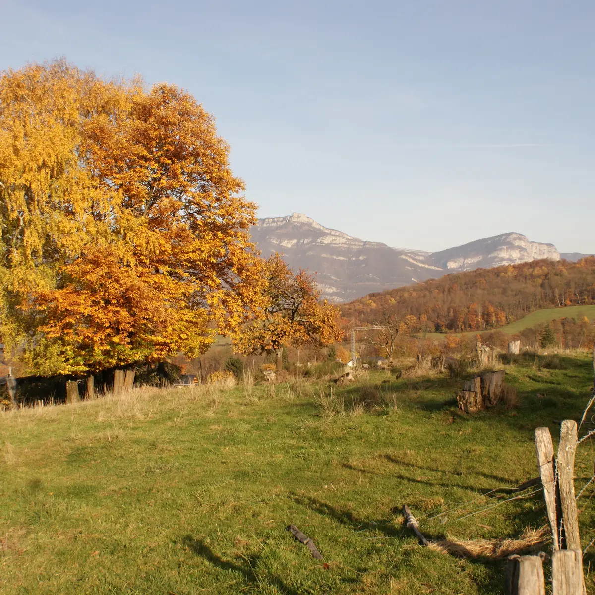 Montée au Col du Crucifix depuis La Motte Servolex