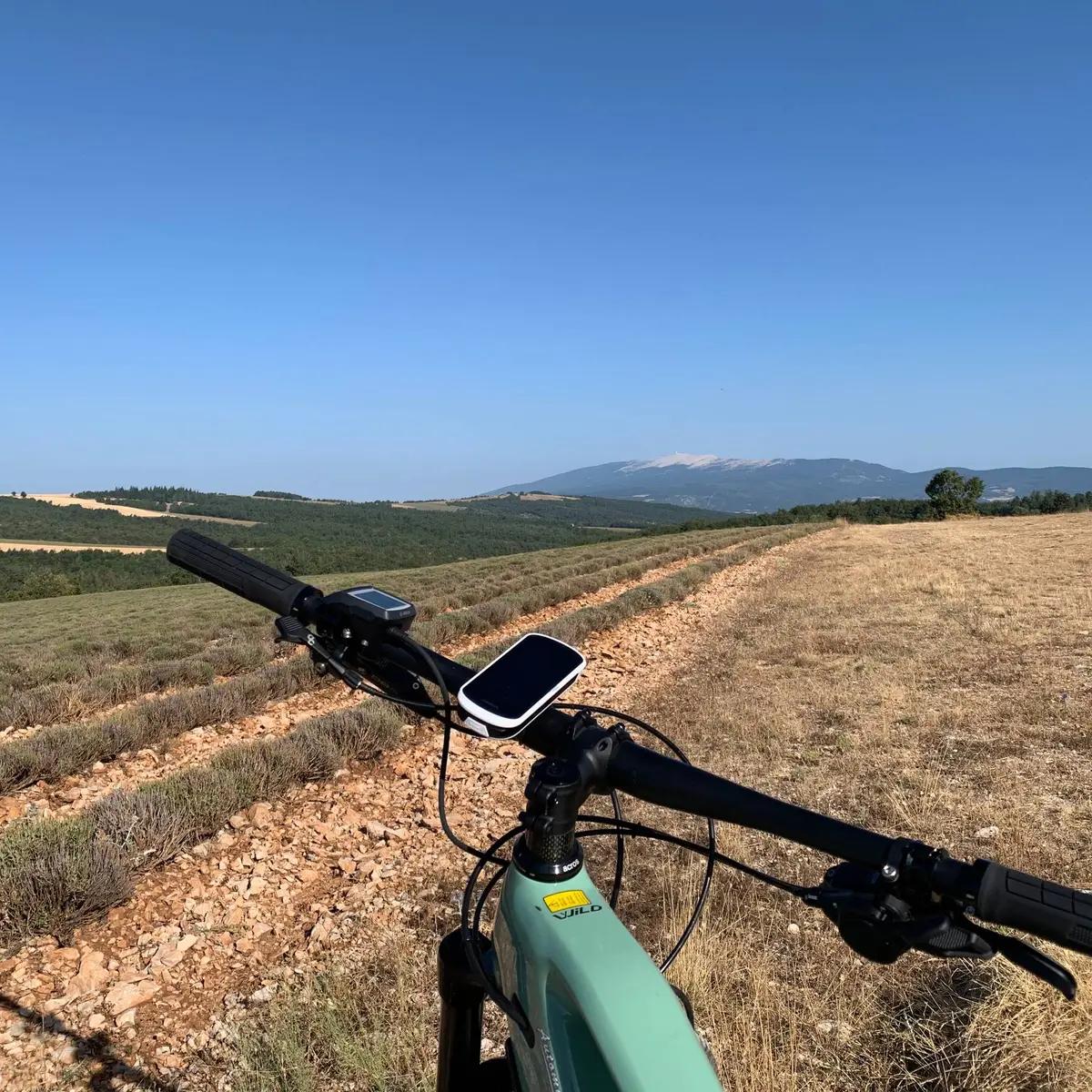 Vue sur le Géant de Provence