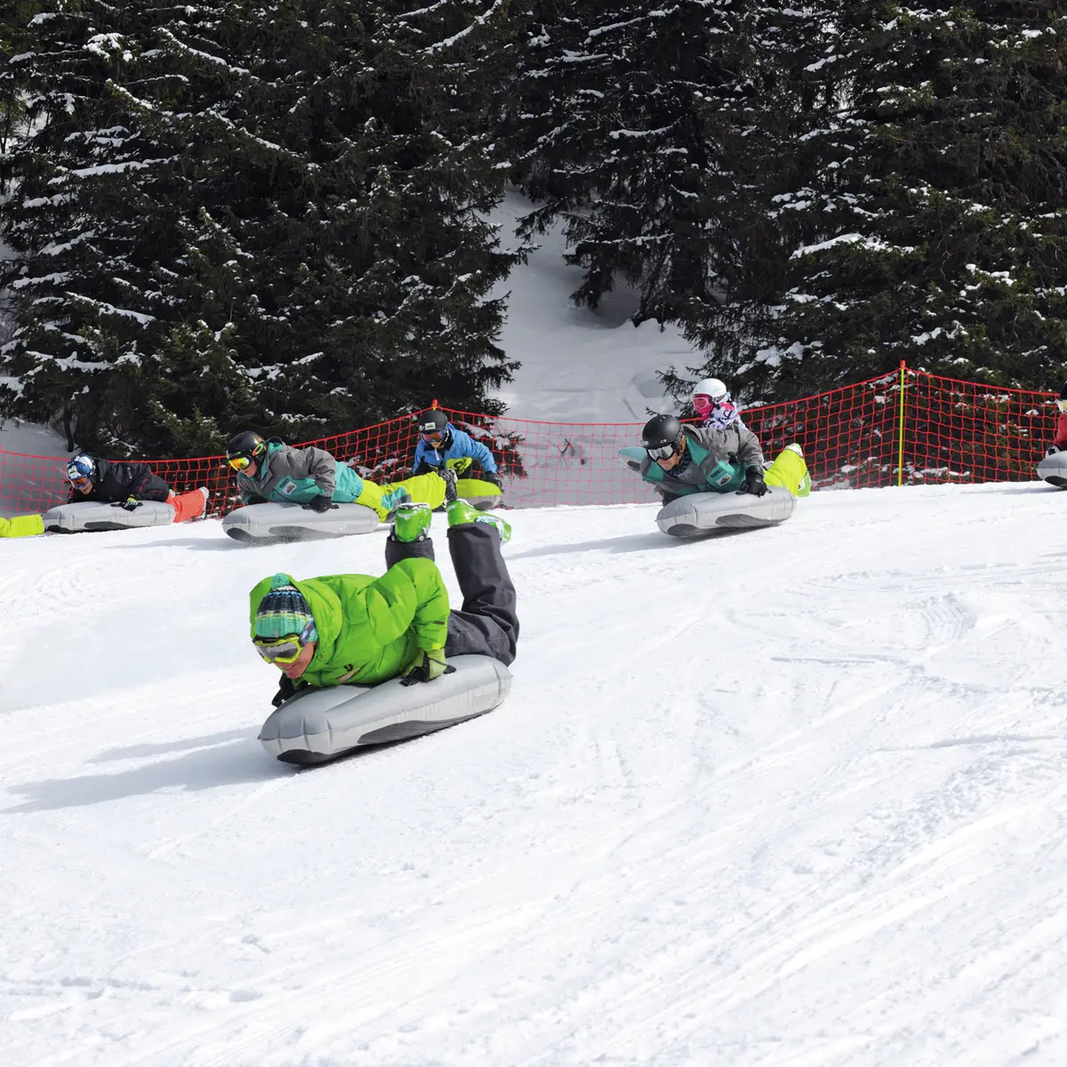 Descente en airboard