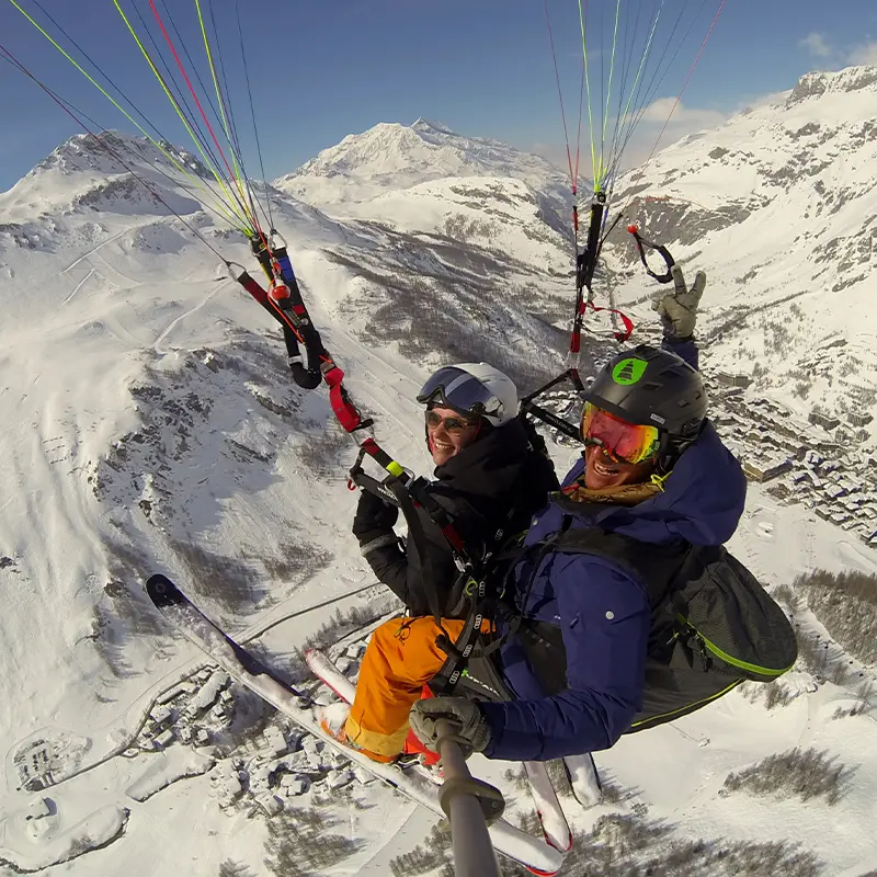Parapente en binôme_Christophe Cardaire