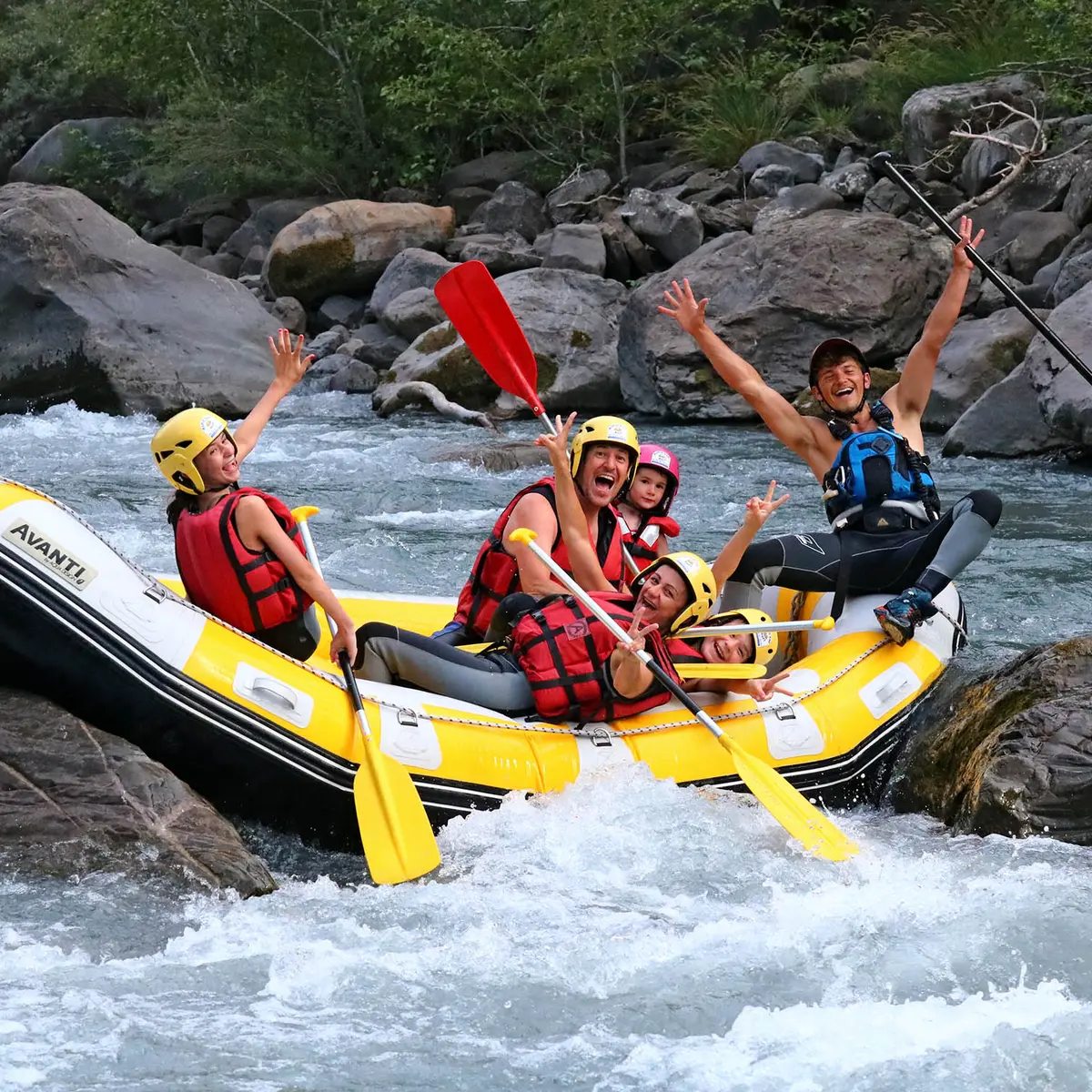 Montagnes d'Ubaye - Rafting