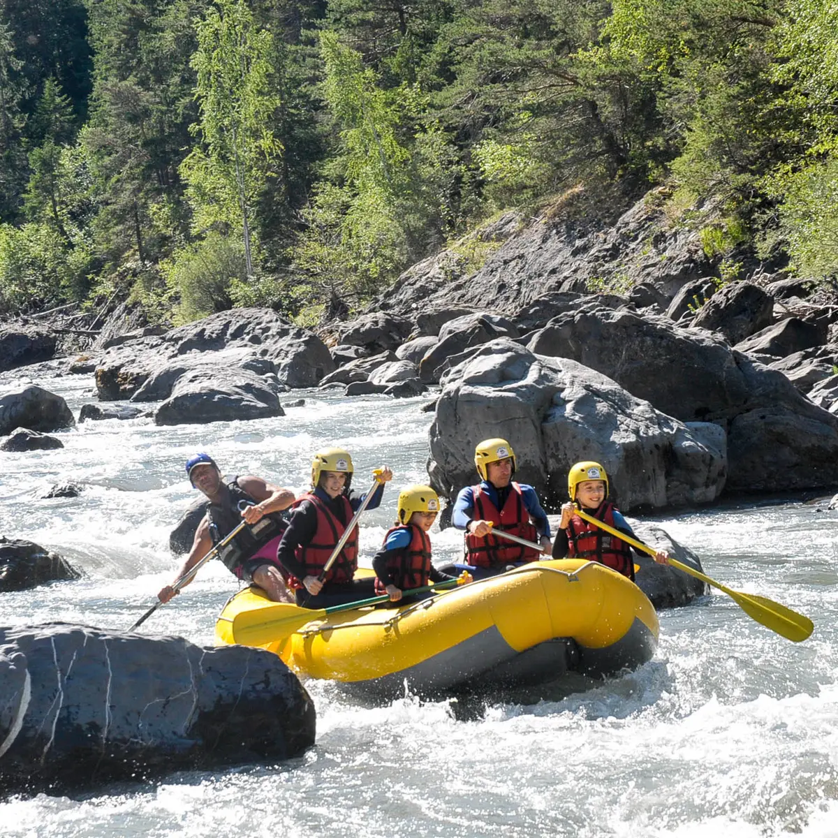 Montagnes d'Ubaye - Rafting