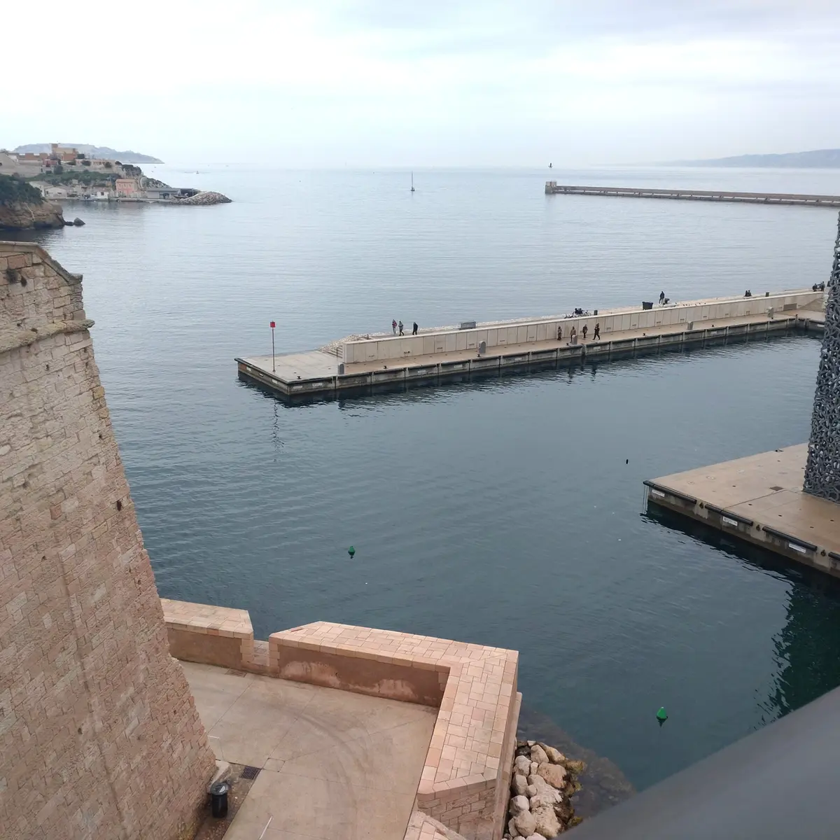 Darse du J4 près du Mucem_