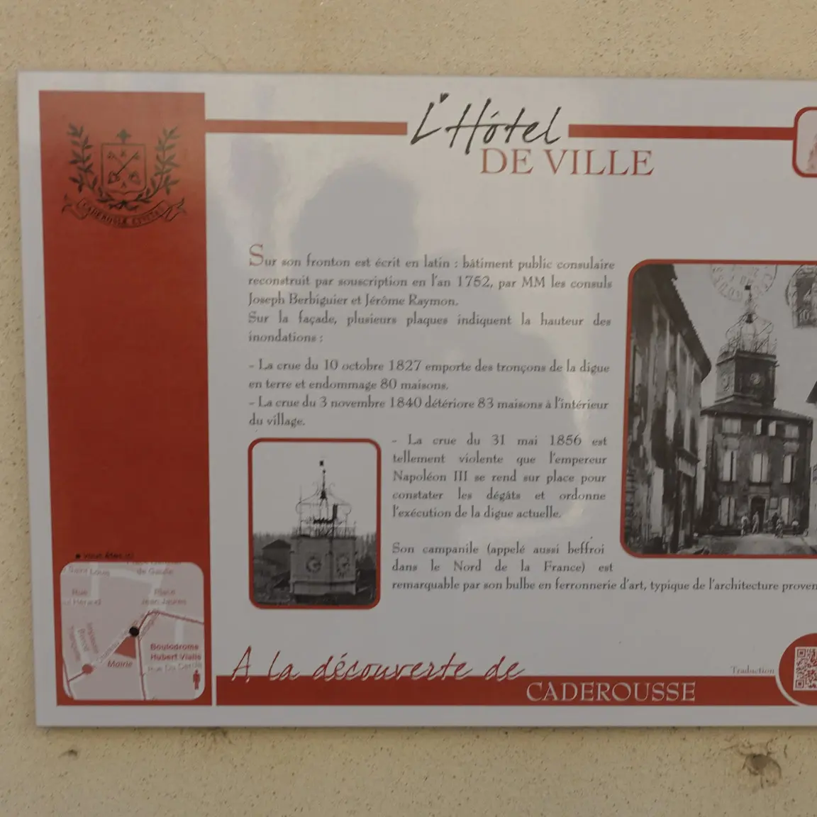 Hôtel de ville de Caderousse