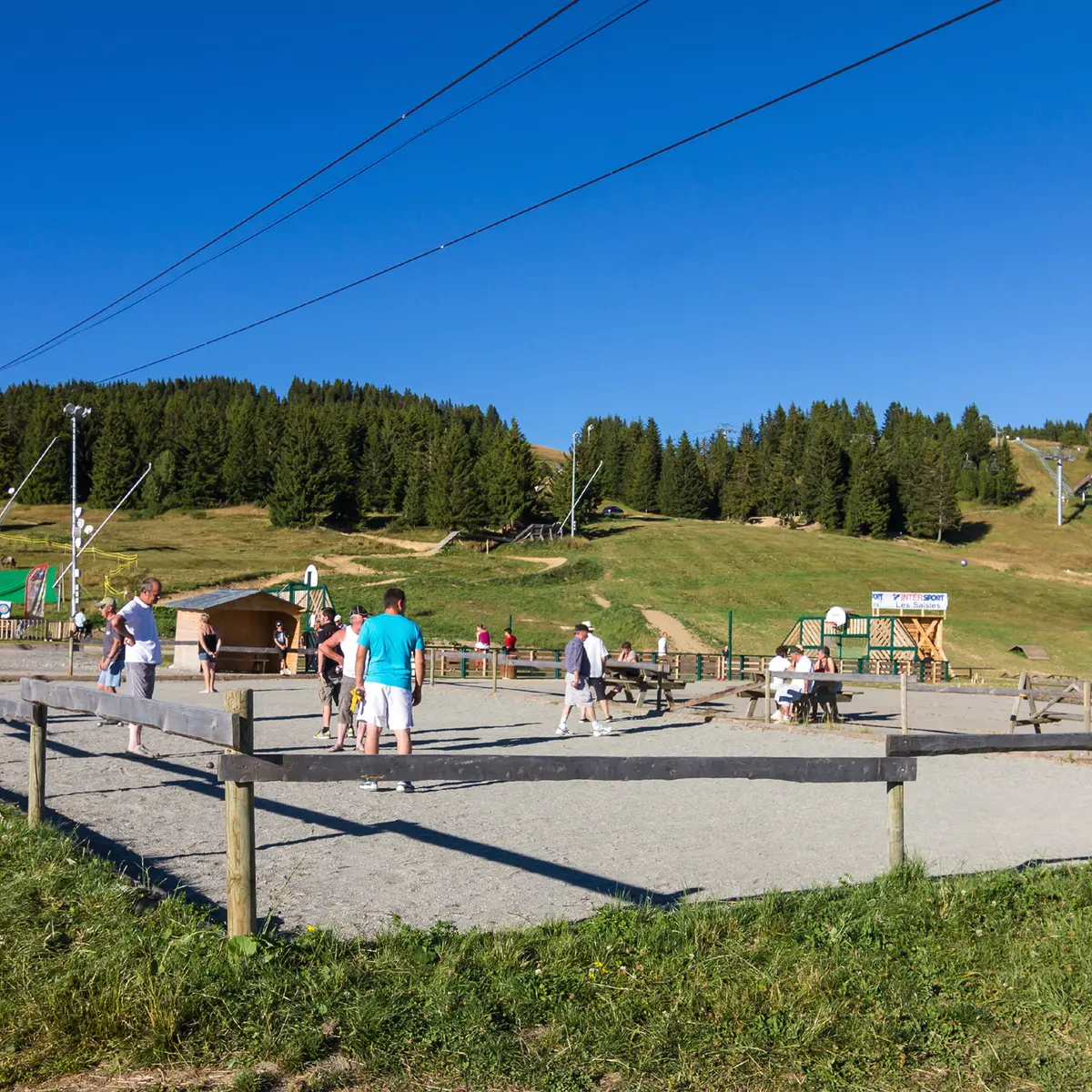 Terrain de pétanque