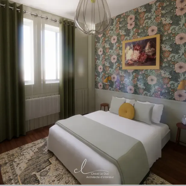 chambre verte