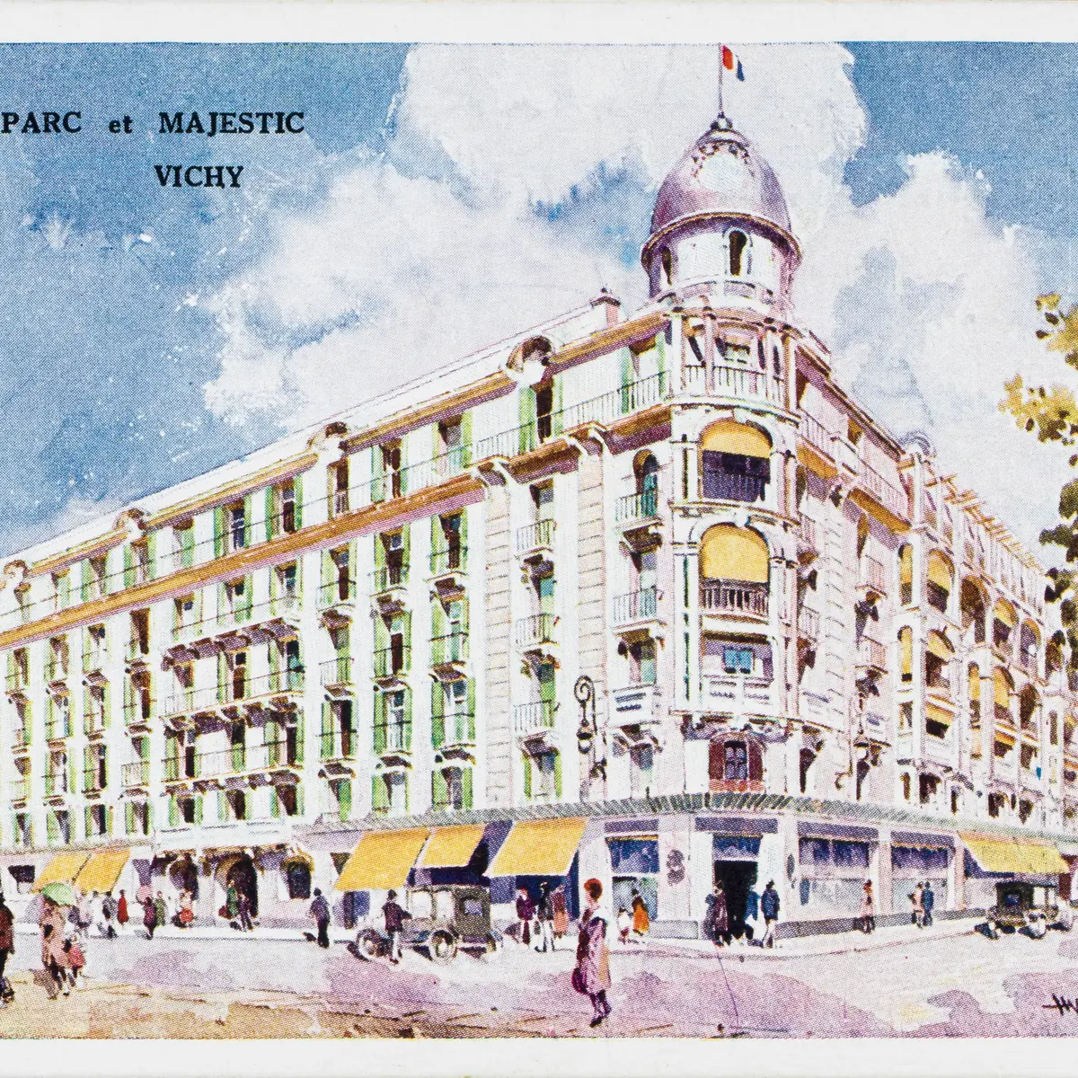 Carte postale, vers 1920