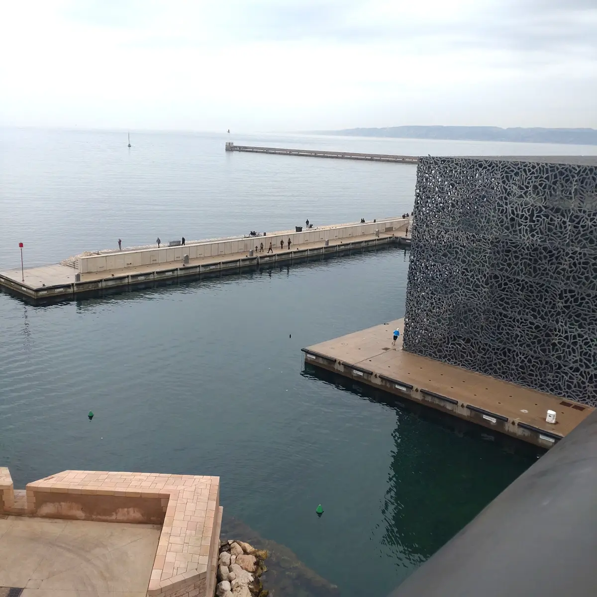 Darse du J4 près du Mucem