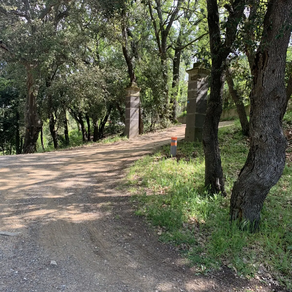 Places de stationnement derrière le cimetière