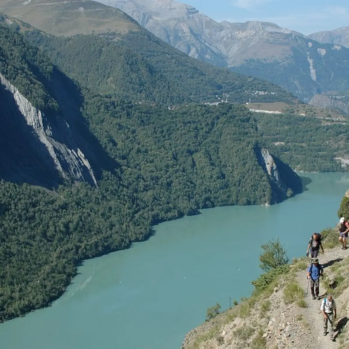 Variante du GR 54 entre Mizoën et le lac du Lovitel