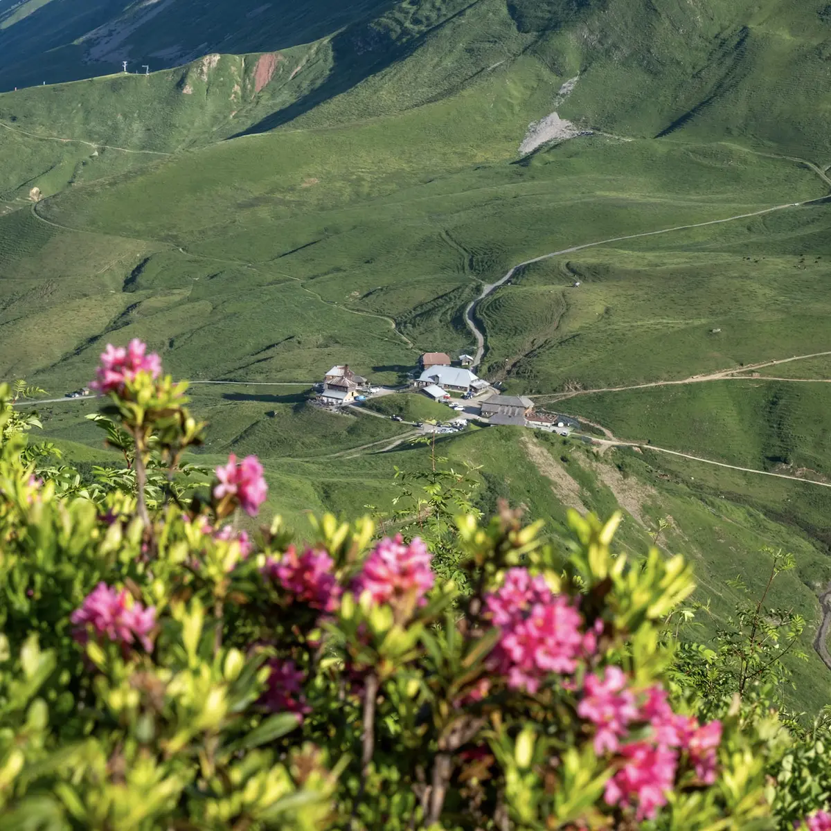 Vue sur le Col des Annes