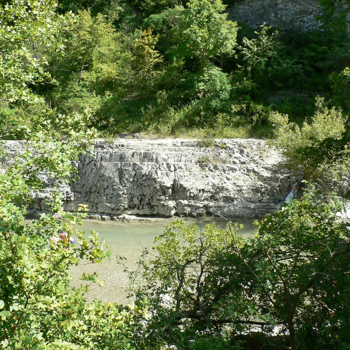 Rivière Le Roubion - Pont de Barret