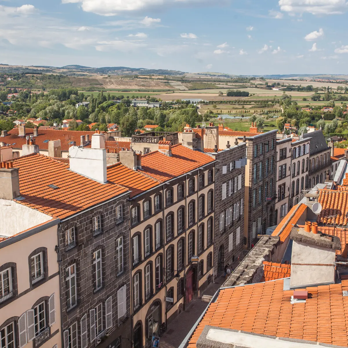 Vue depuis la tour de l'horloge