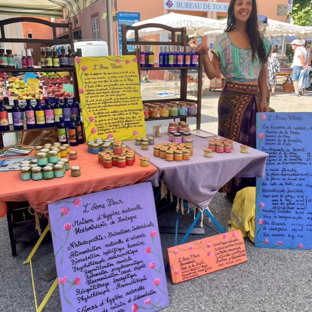 L'Ame fleur_Marché de Breil-sur-Roya