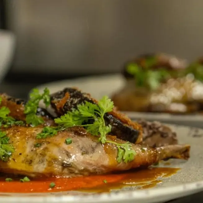 poulet et accompagnement