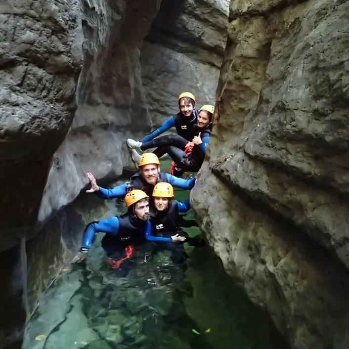 Canyoning à Coiserette à 30 minutes d'Oyonnax