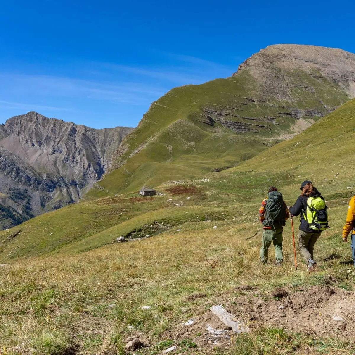 Descente du vallon de Chargès