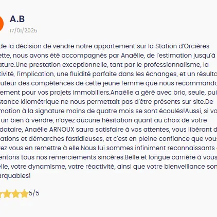 Optimhome immobilier Anaëlle ARNOUX Conseillère indépendante en immobilier_Orcières