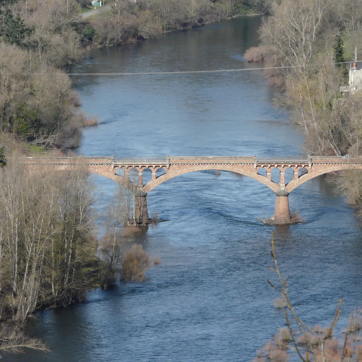 Vue sur le Pont de Vernay