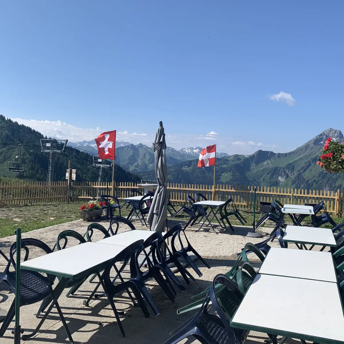 Panoramic terrace