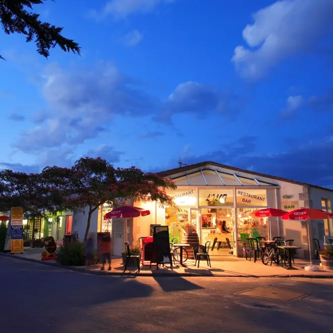Restaurant du camping l'Océan de nuit